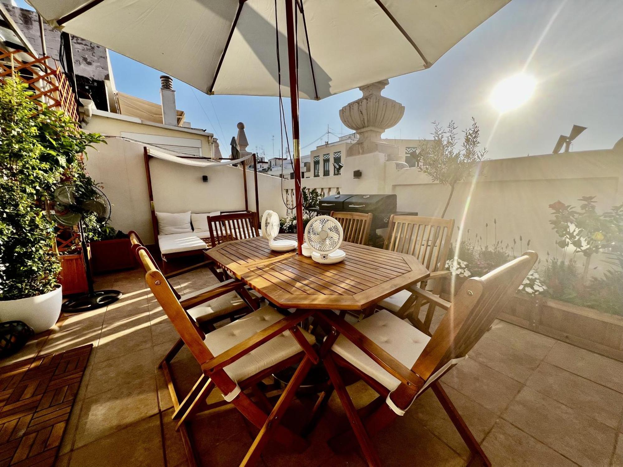 Luxury Penthouse Center Appartement Valencia Bagian luar foto