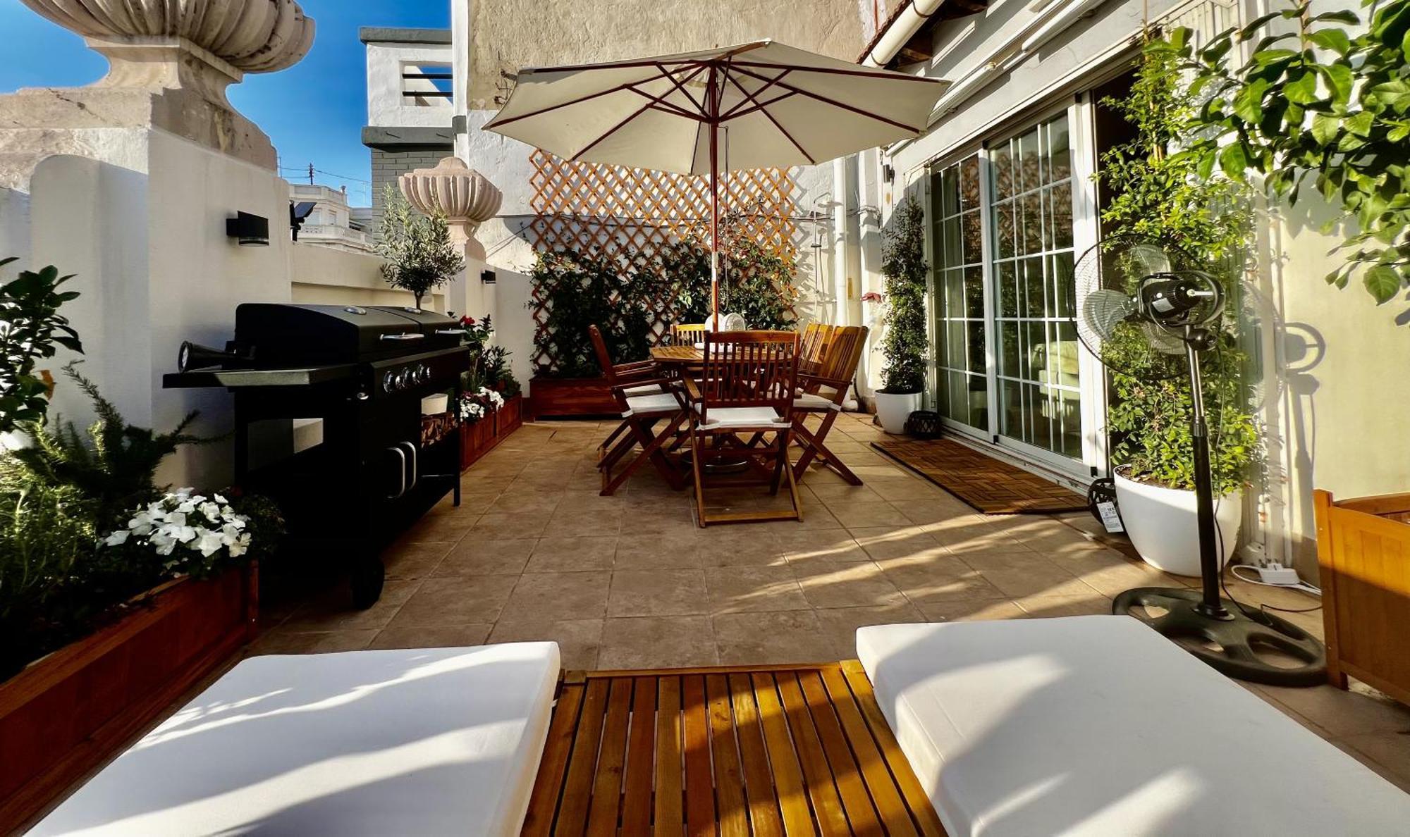Luxury Penthouse Center Appartement Valencia Bagian luar foto